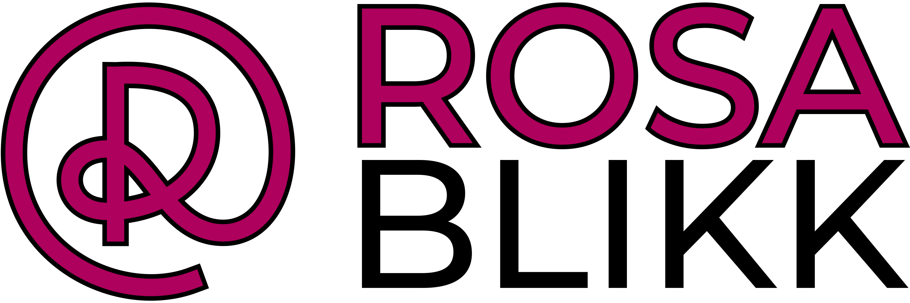 Rosa Blikk - logo